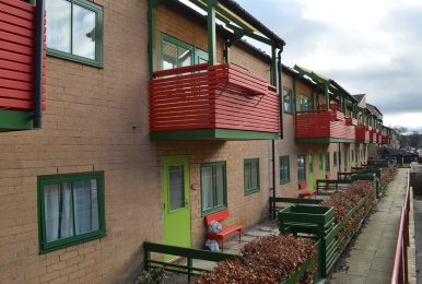 Terraced houses in Raby Street (Feb 2014)